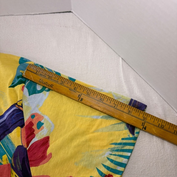 Cropp Slim Fit Mens XXL T-Shirt Toucan Hawaiian Graphic Tee Tropical/Beach NEW - Picture 5 of 8